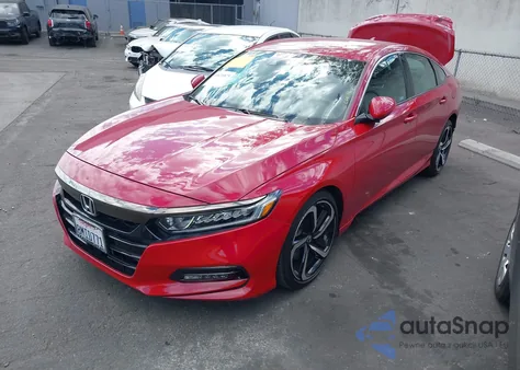 2019 Honda Accord Sport from USA, damaged, VIN 1HGCV1F35KA165501